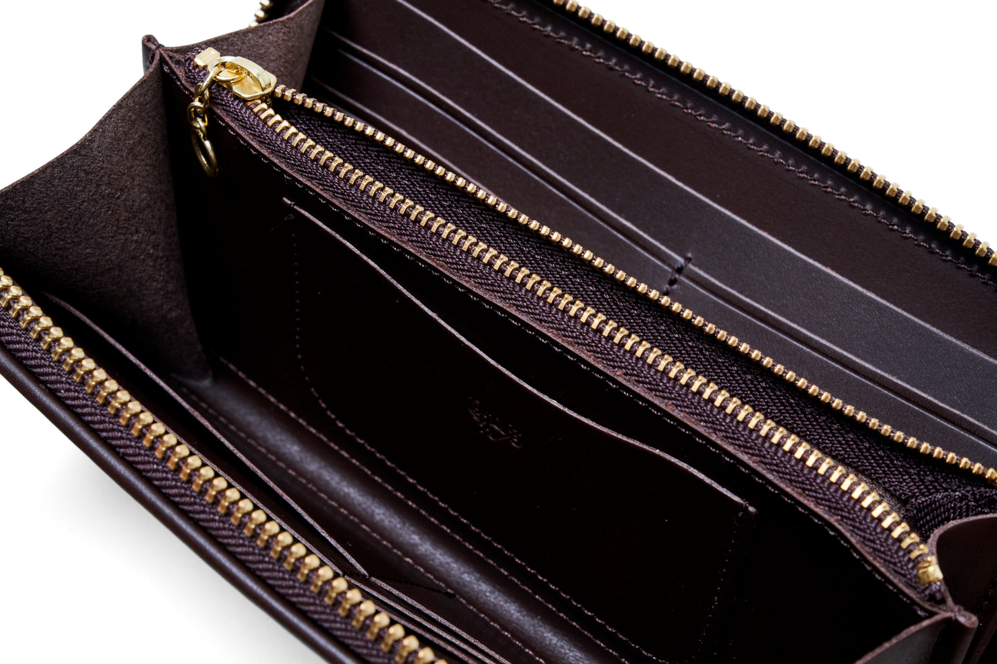 CAMOUFLAGE ROUND PIPING WALLET