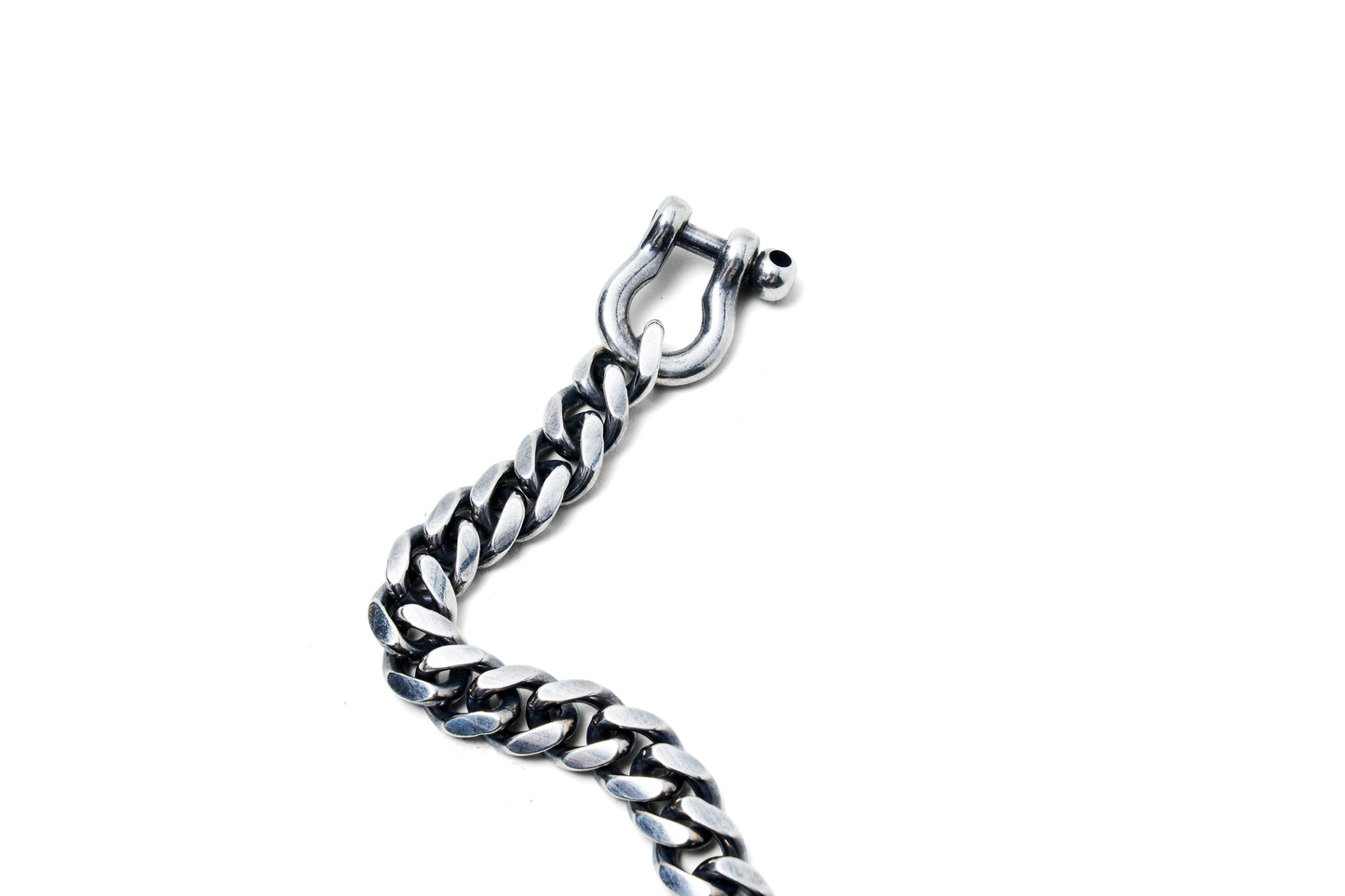 UK SADDLE&BRASS Chain Silver Planting