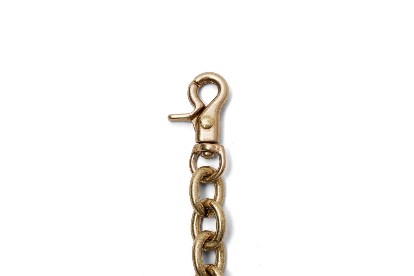 F-HOLE KARABINER WALLET CHAIN/BRASS