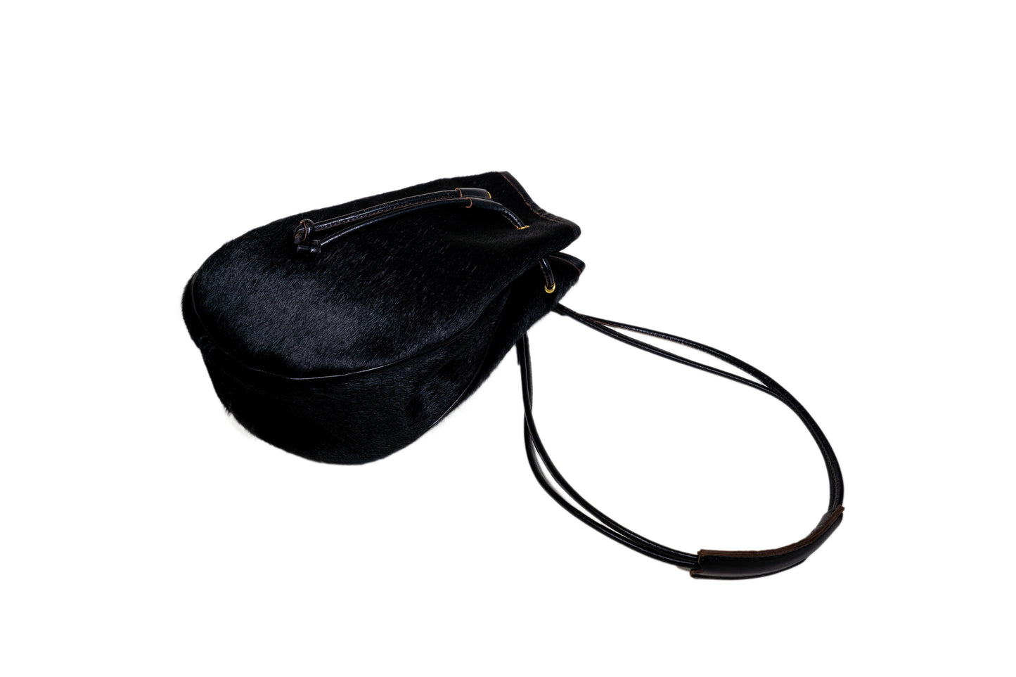 HORSE HAIR LEATHER POUCH