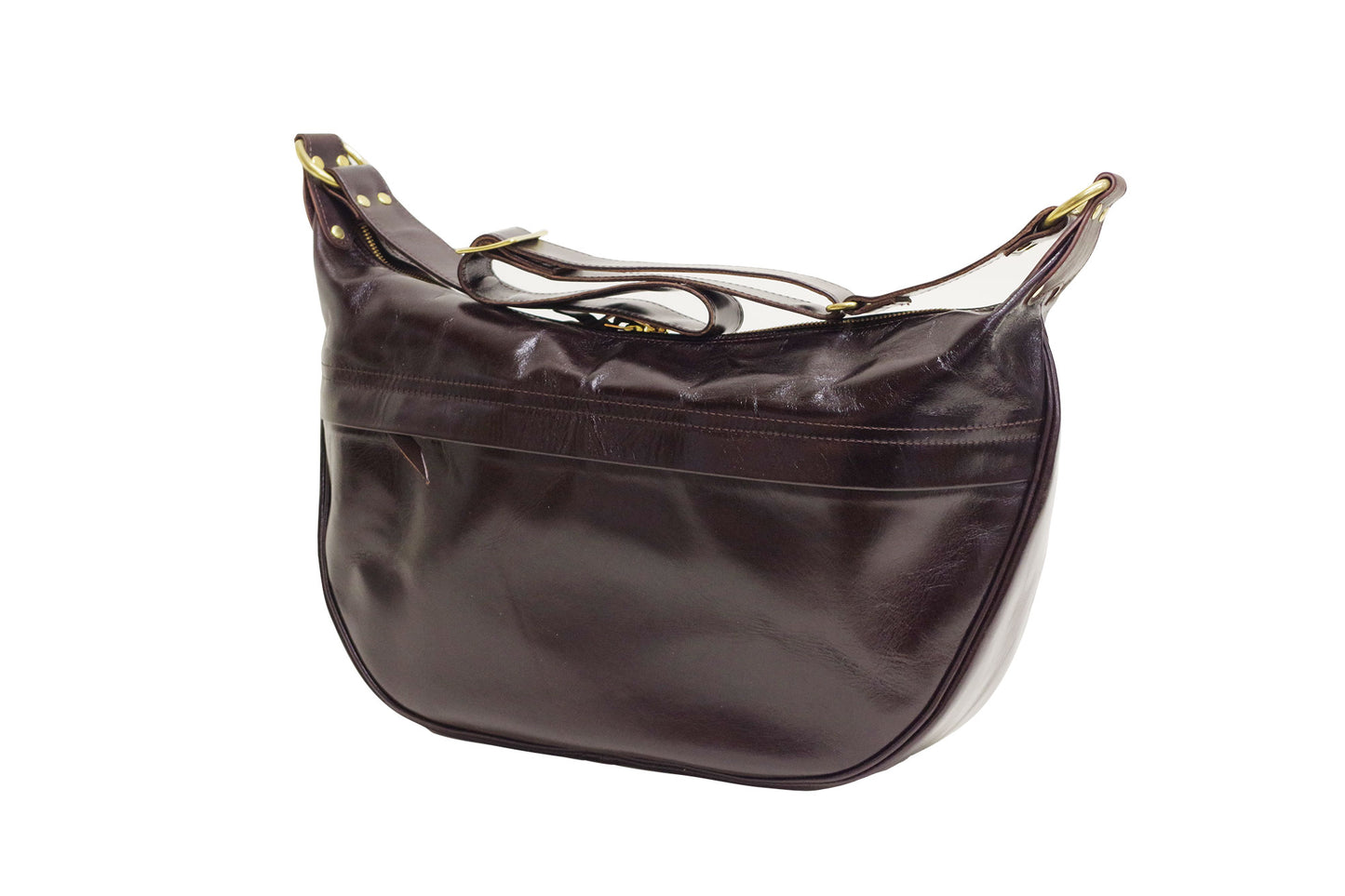 HORSE HIDE BANANA BAG LARGE <IPHSB-08>