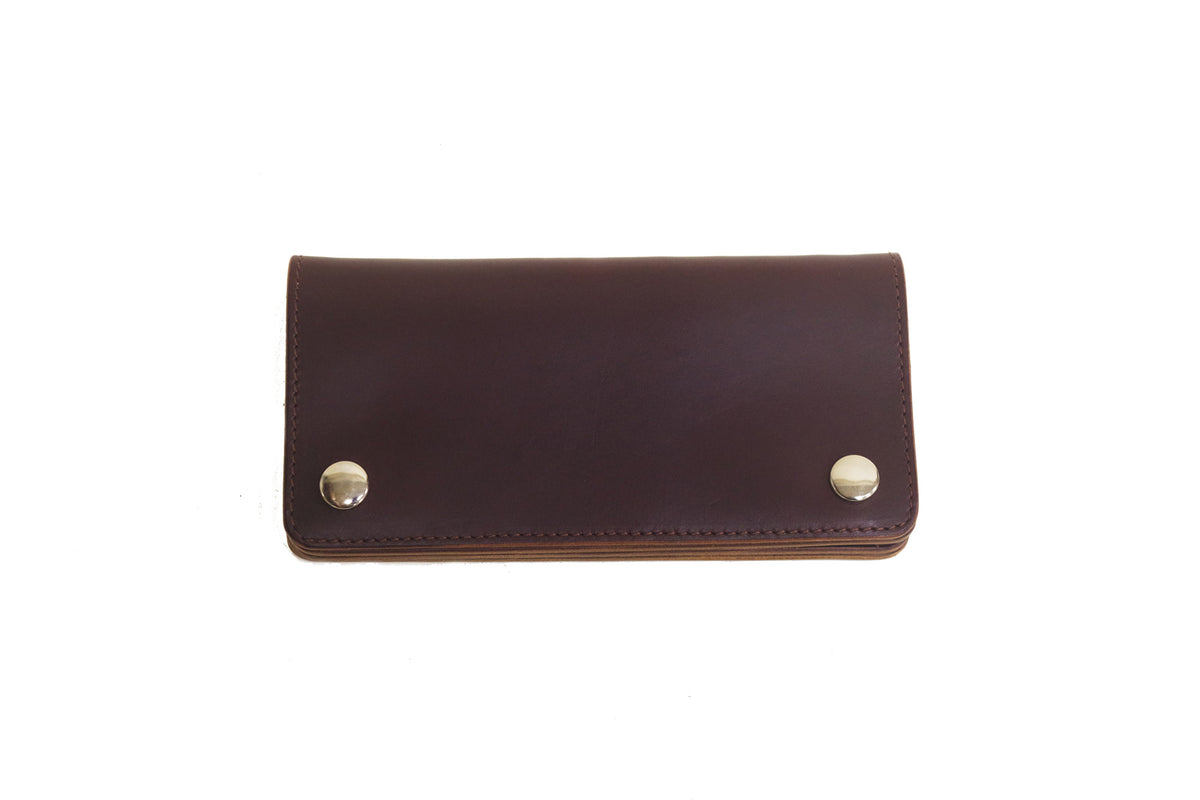 CHROMEXCEL LEATHER TRUCKER WALLET(LONG) – ACCEL COMPANY