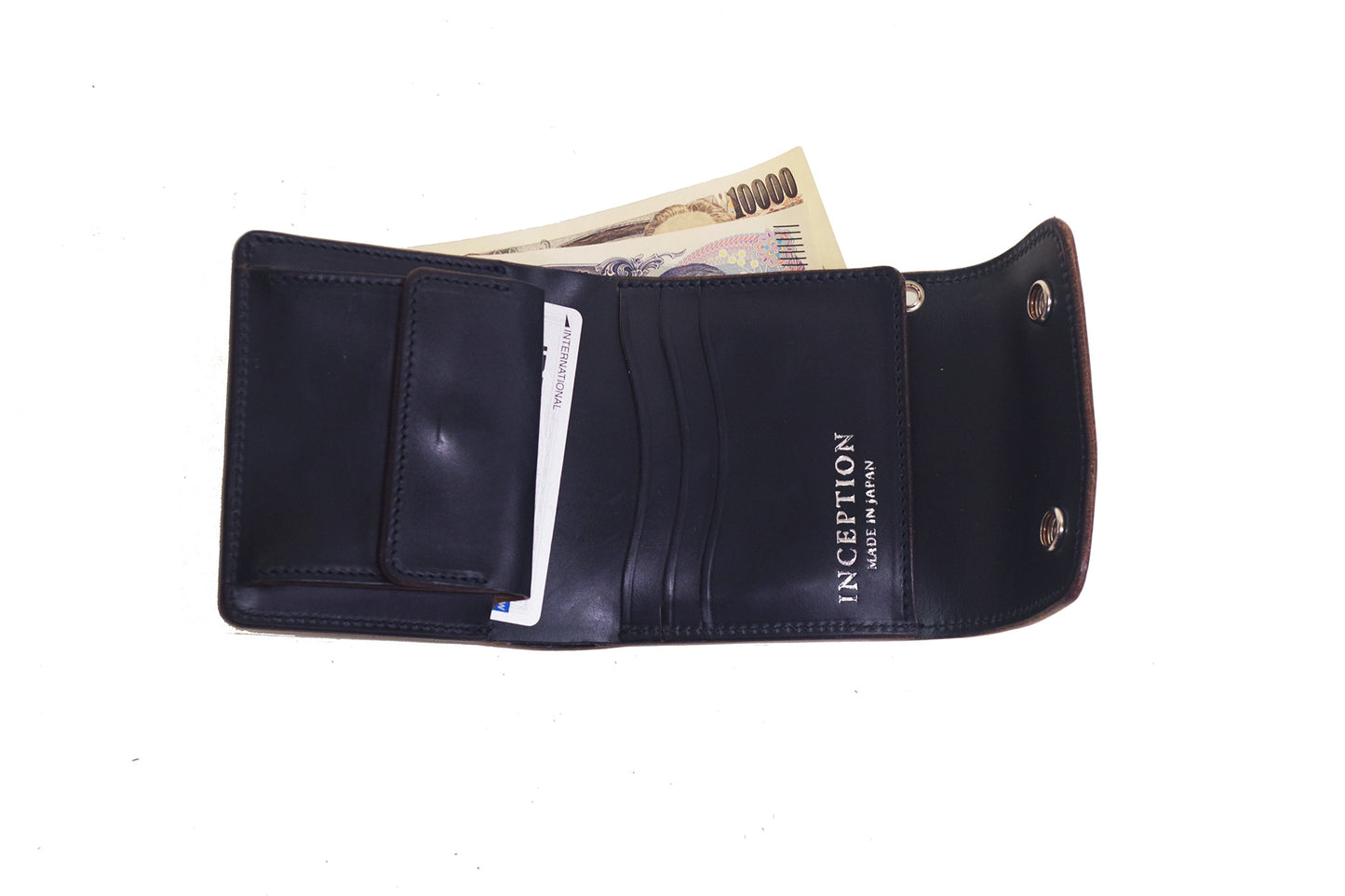 CHROMEXCEL LEATHER TRUCKER WALLET(SHORT)