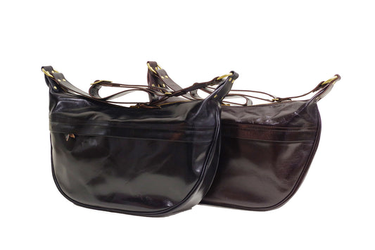 HORSE HIDE BANANA BAG LARGE <IPHSB-08>