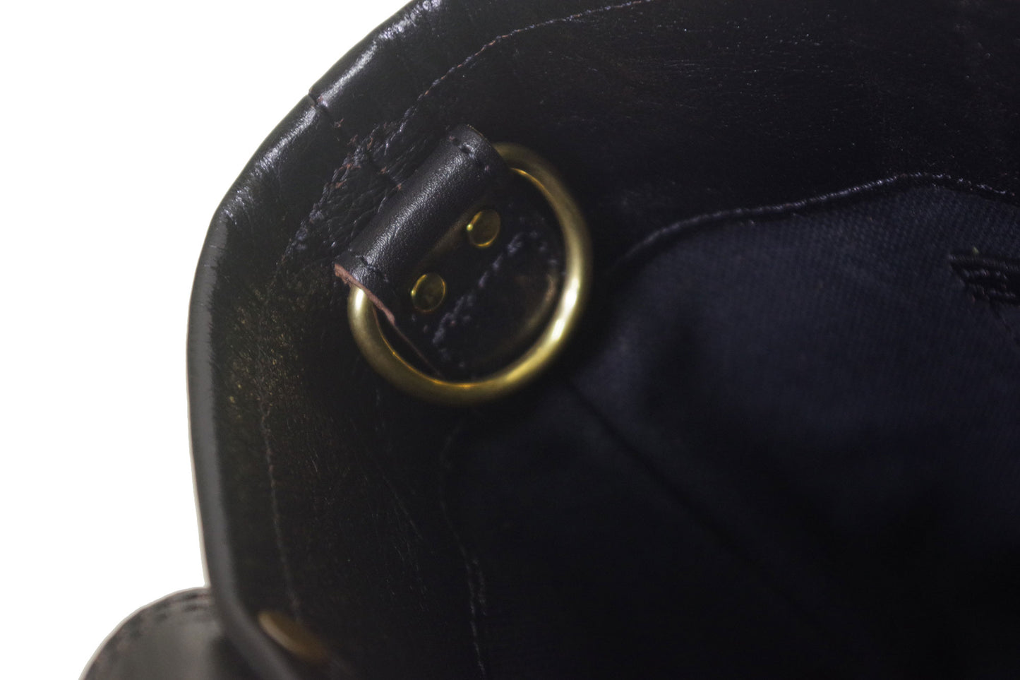 HORSE HIDE COAL BAG (SMALL) <IPHSB-17>