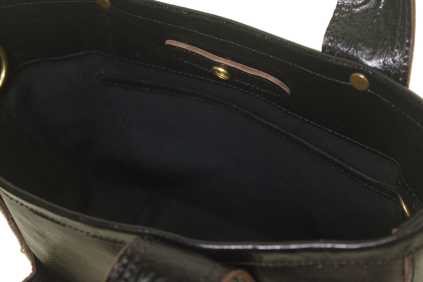 HORSE HIDE COAL BAG (SMALL) <IPHSB-17>