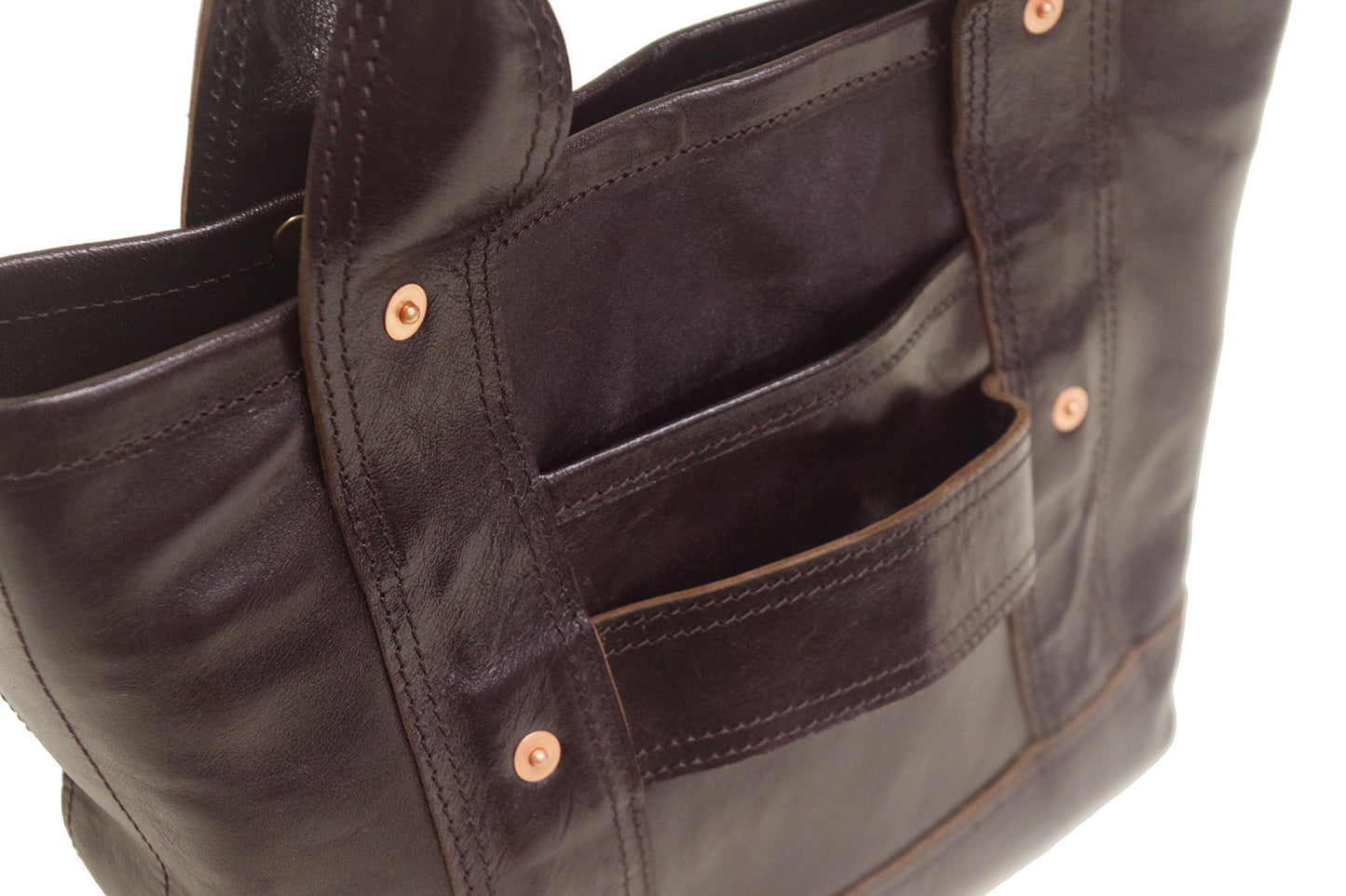 HORSE HIDE COAL BAG (SMALL) <IPHSB-17>