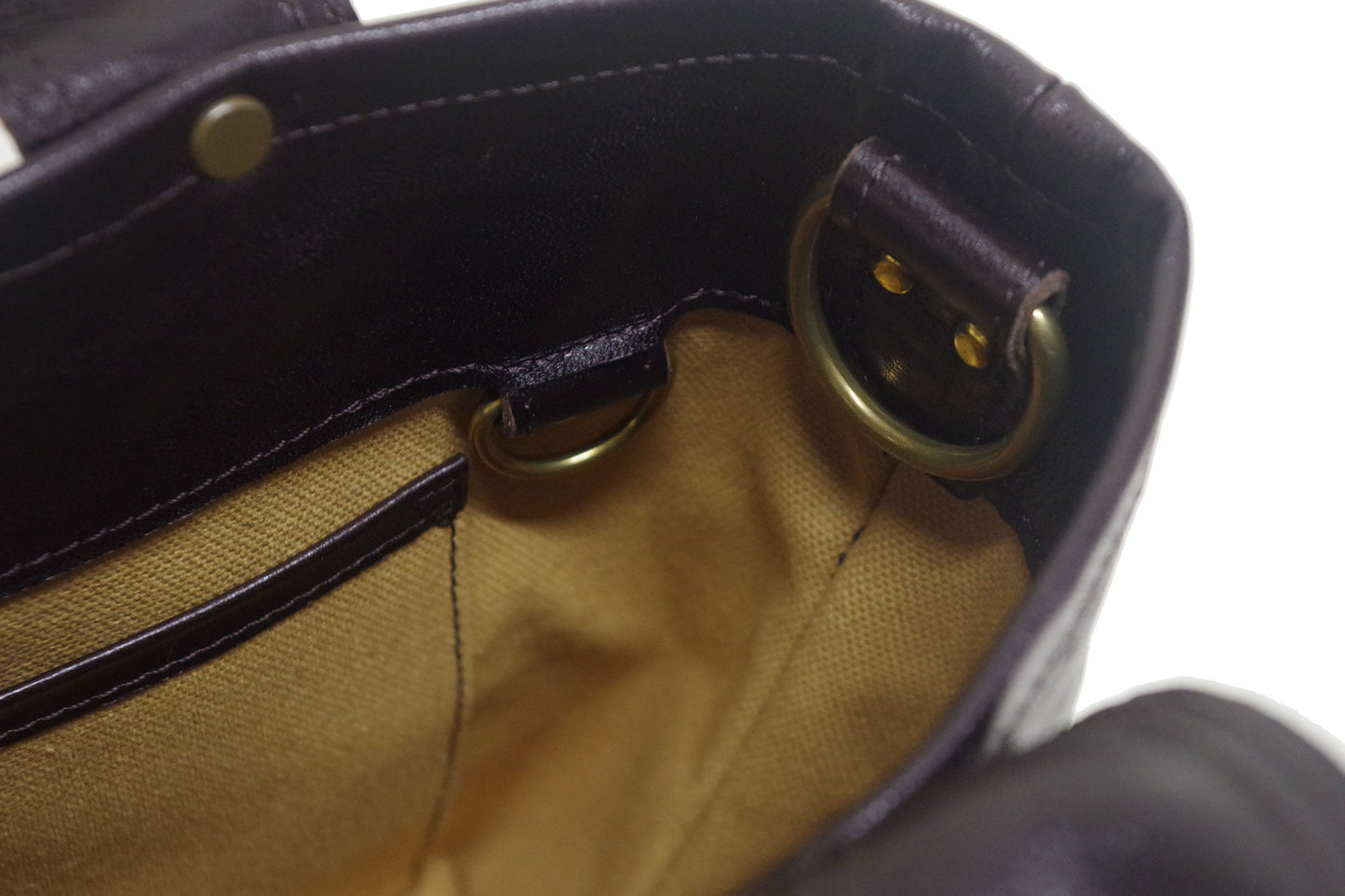 HORSE HIDE COAL BAG (SMALL) <IPHSB-17>