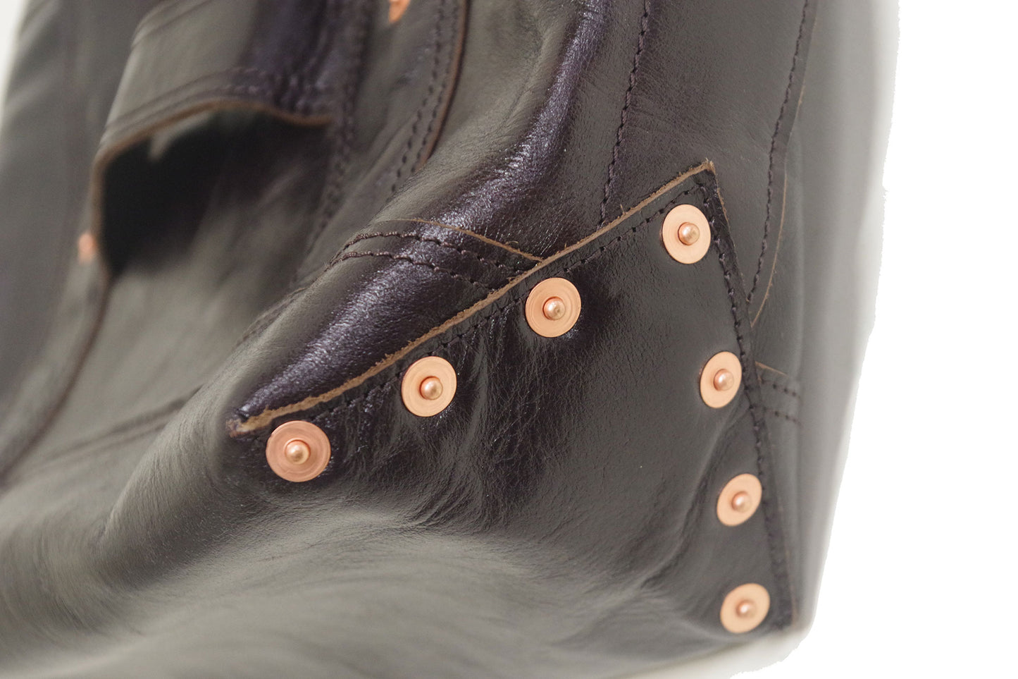 HORSE HIDE COAL BAG (LARGE) <IPHSB-19>