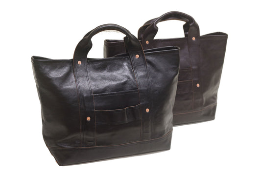 HORSE HIDE COAL BAG (MEDIUM) <IPHSB-18>