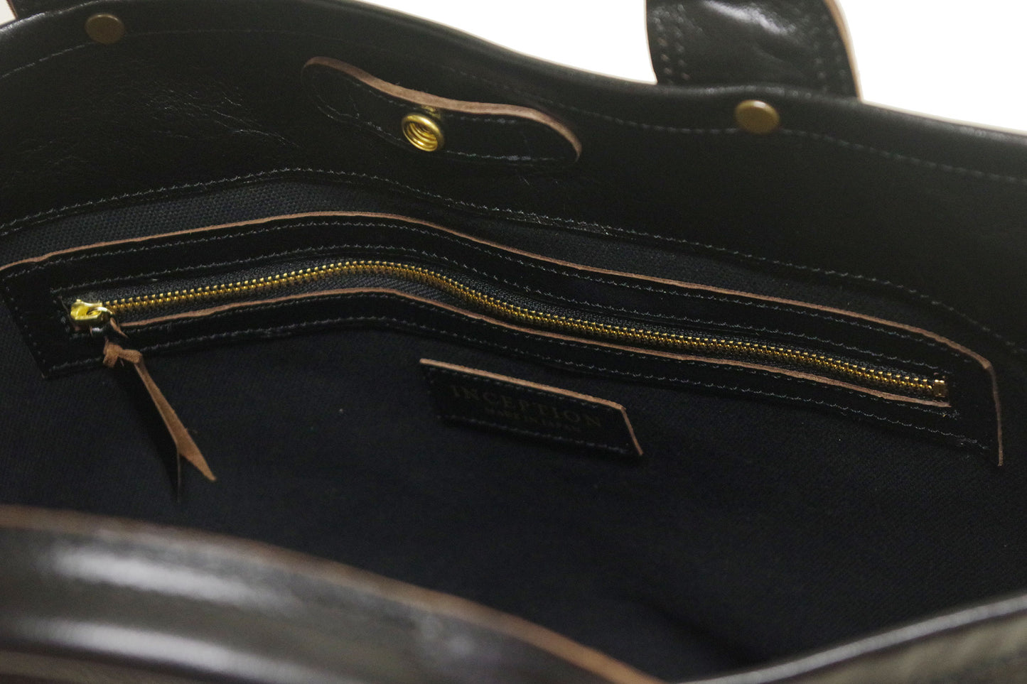 HORSE HIDE COAL BAG (MEDIUM) <IPHSB-18>