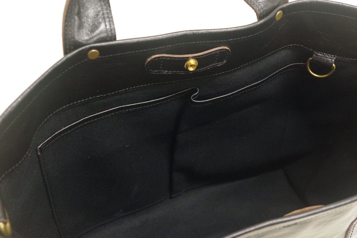 HORSE HIDE COAL BAG (MEDIUM) <IPHSB-18>