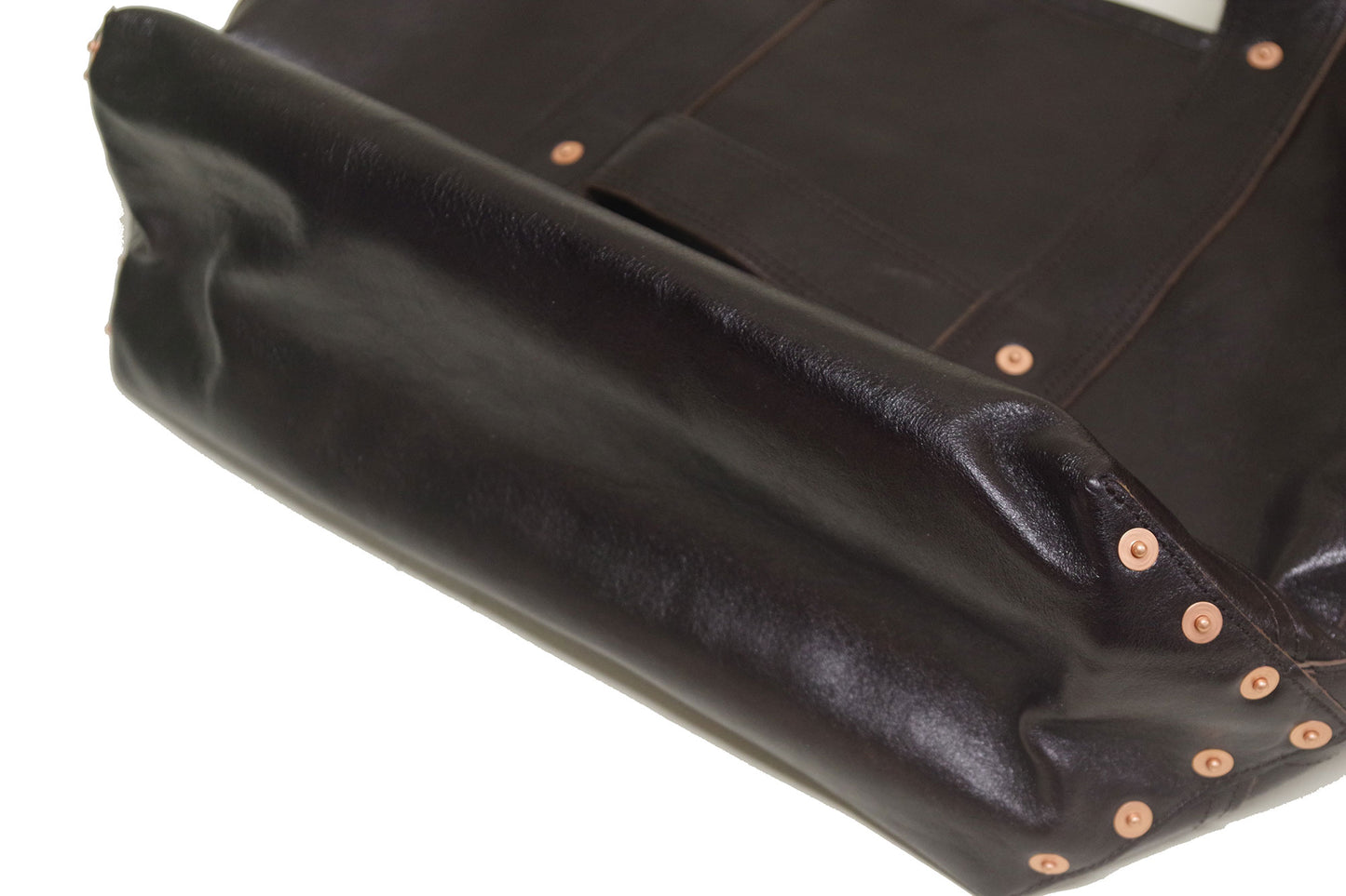 HORSE HIDE COAL BAG (MEDIUM) <IPHSB-18>