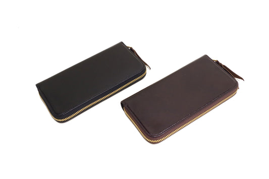 HORSE HIDE ROUND LONG WALLET <IPHSW-01>