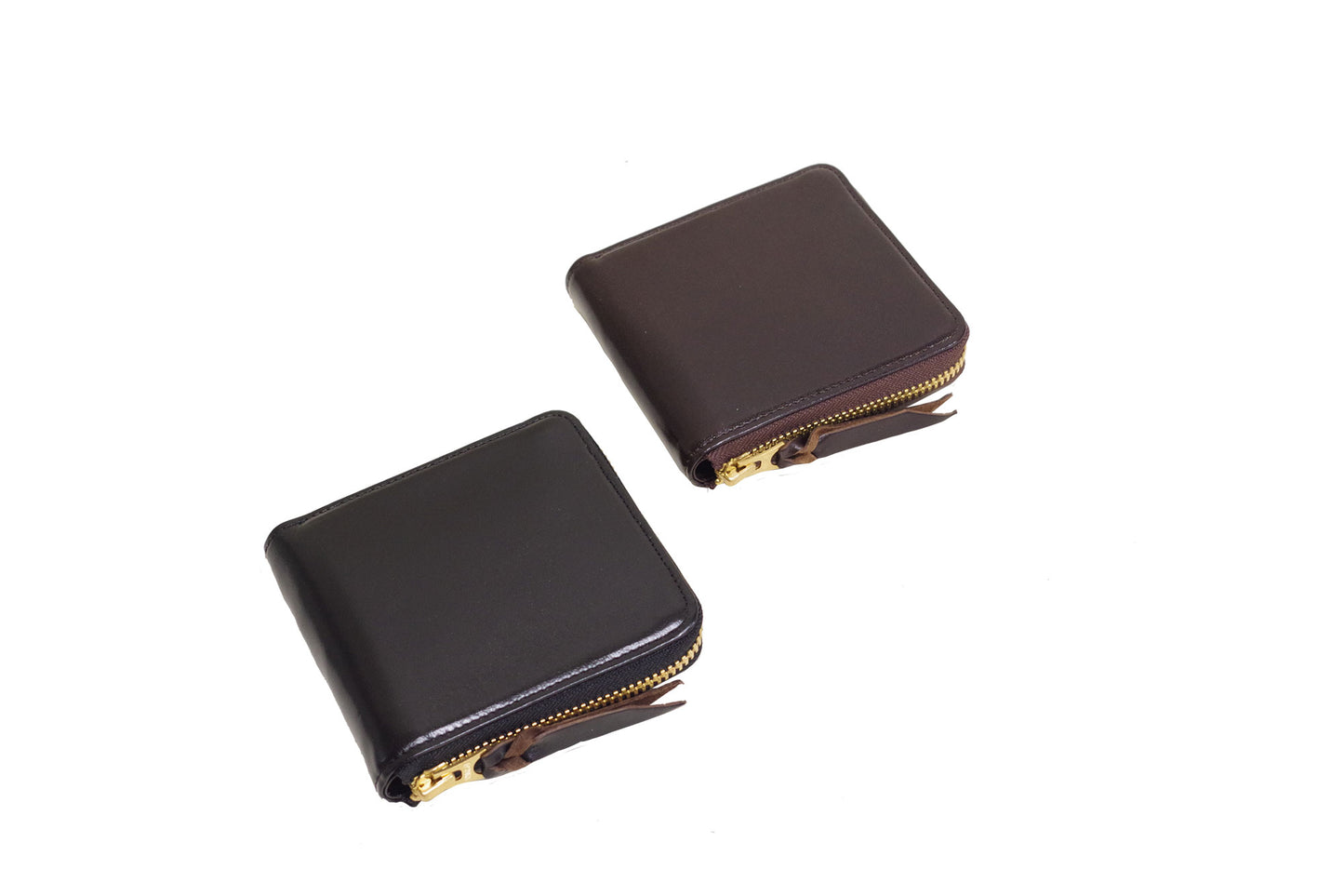 HORSE HIDE ROUND SHORT WALLET <IPHSW-02>