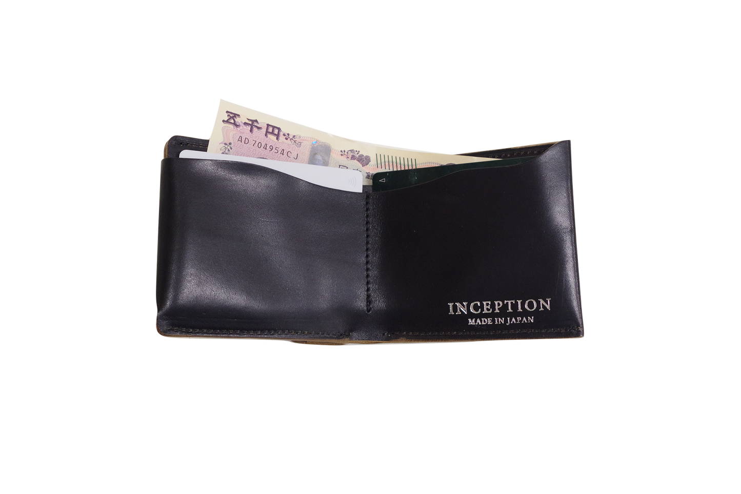 HORSE BUTT LEATHER BUTTERFLY WALLET<IPW-12>