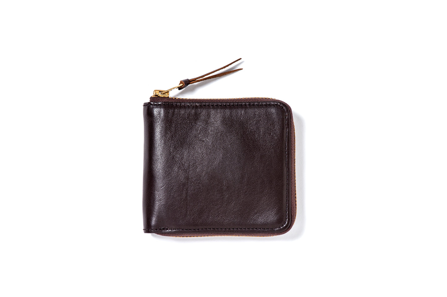 HORSE HIDE ROUND SHORT WALLET