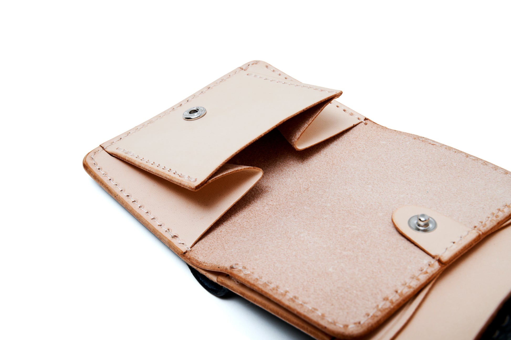 BUTTERO LEATHER MINI WALLET