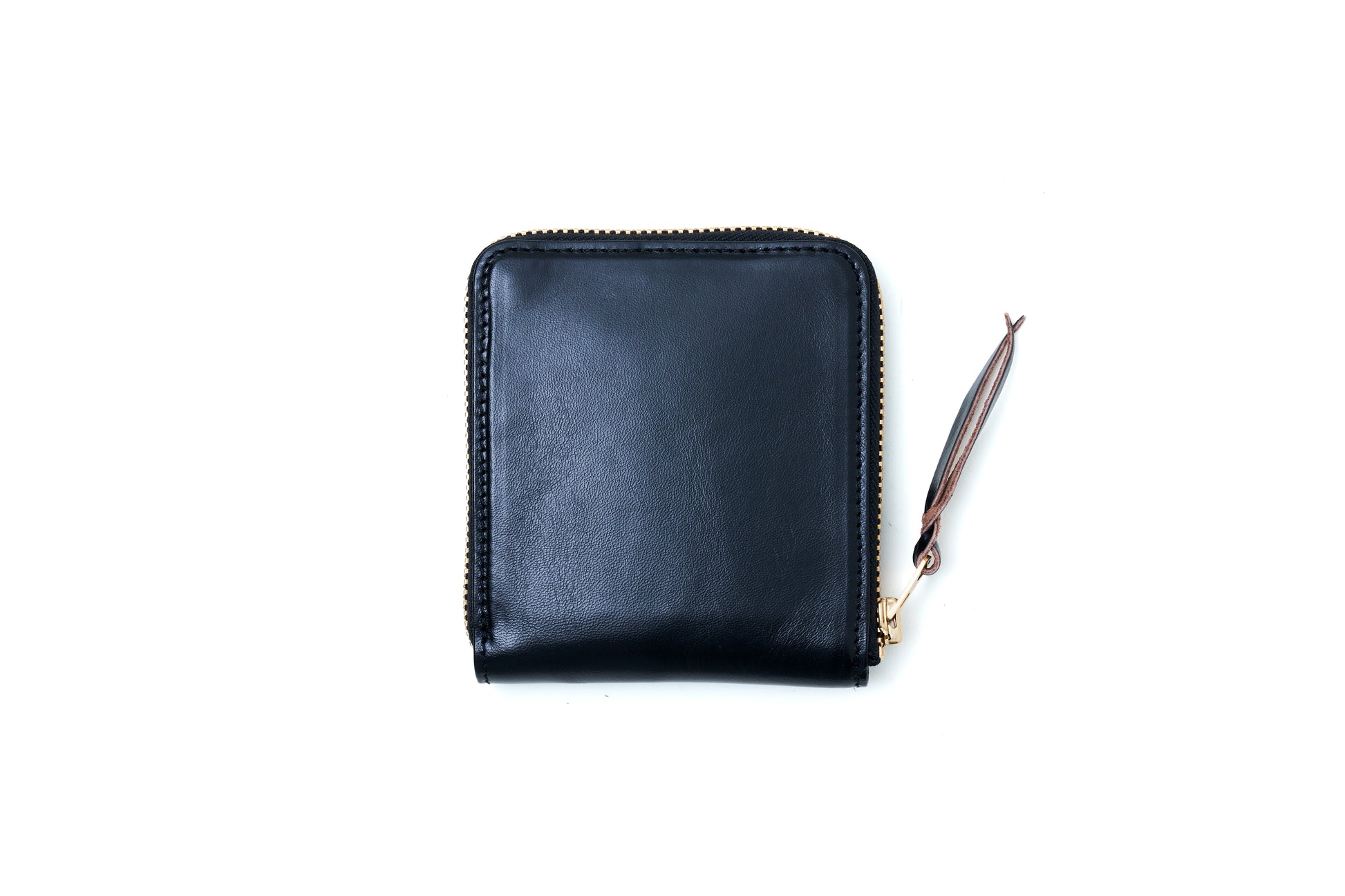 HORSE HIDE ROUND SHORT WALLET