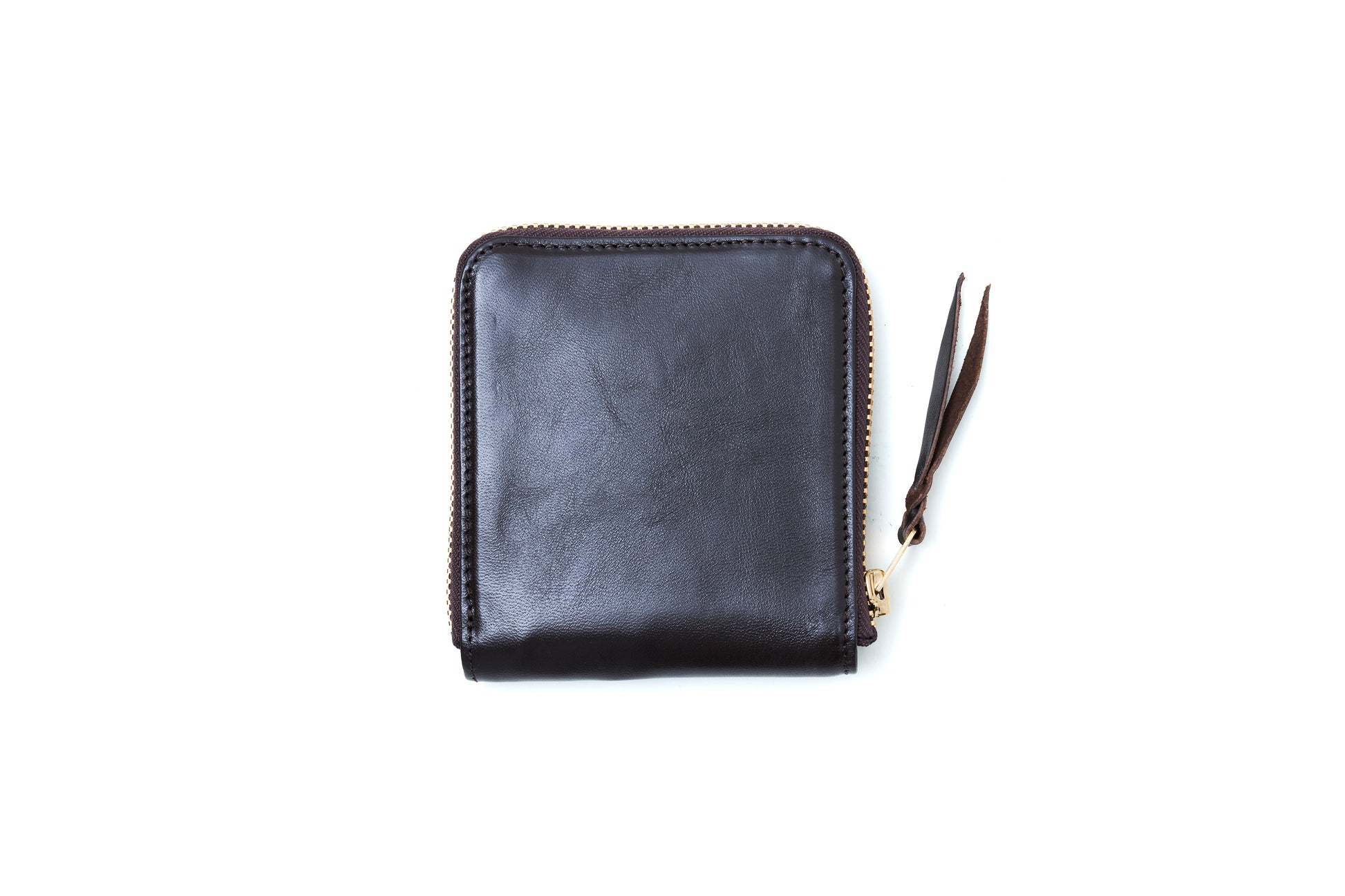 HORSE HIDE ROUND SHORT WALLET