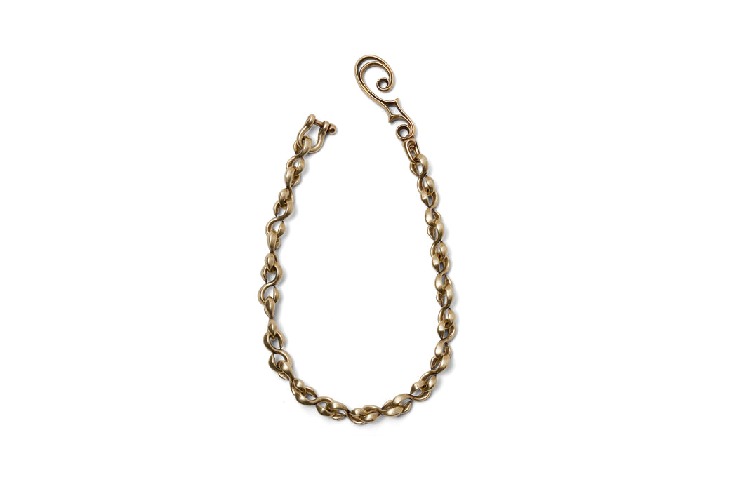 F-HOLE S-KAN WALLET CHAIN/BRASS