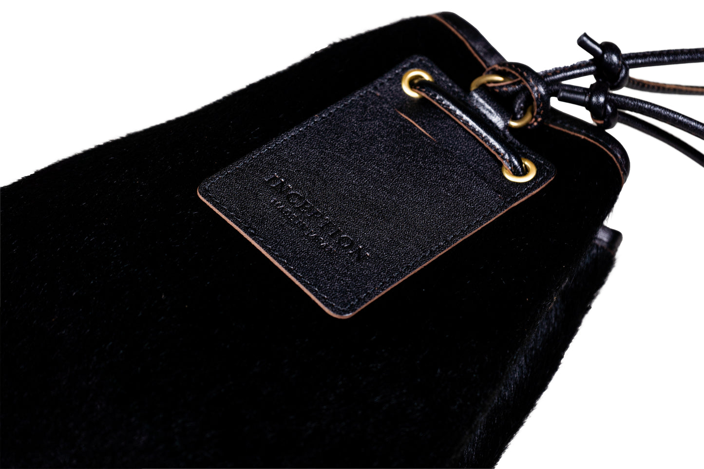 HORSE HAIR LEATHER POUCH