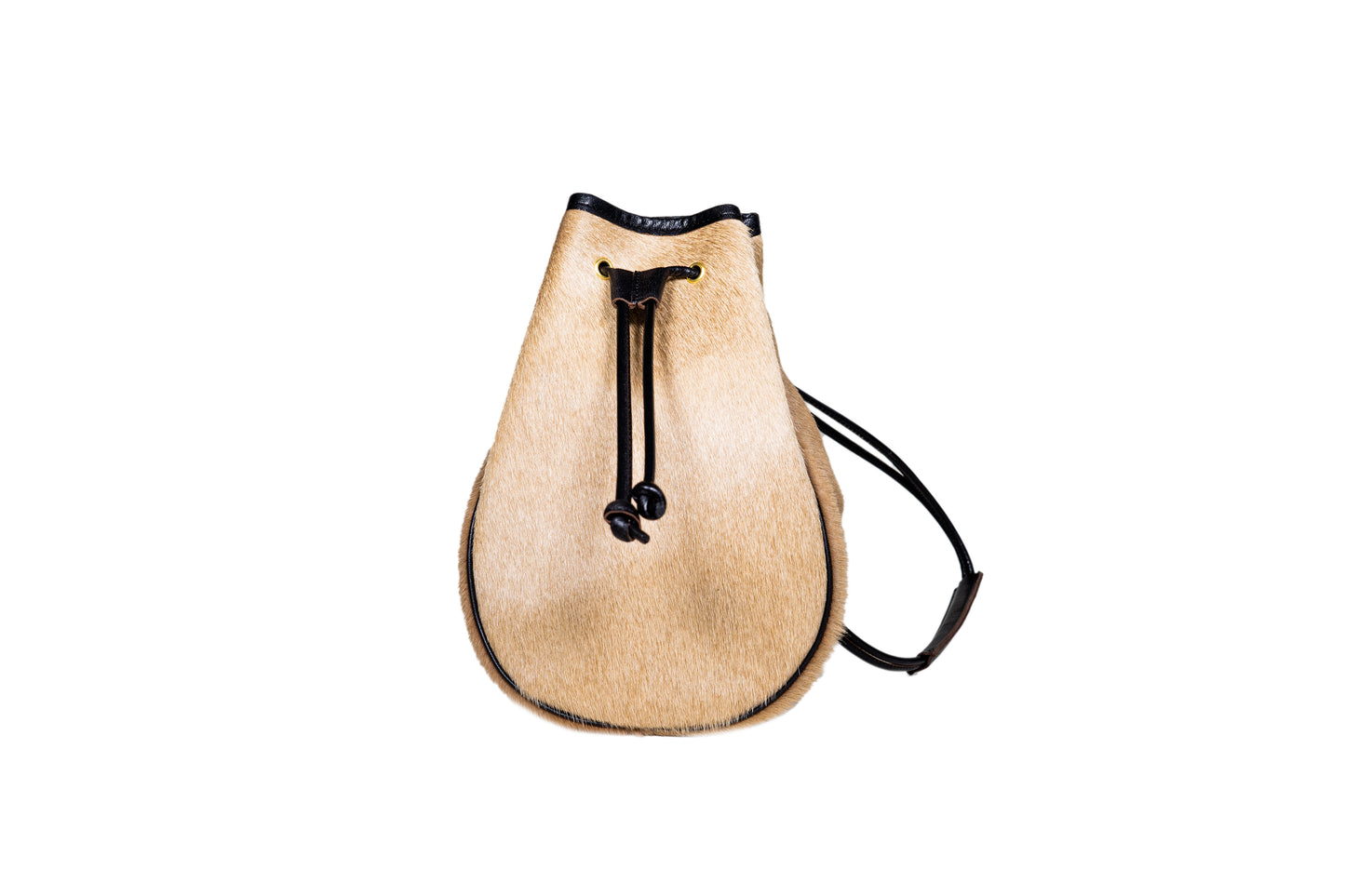 HORSE HAIR LEATHER POUCH