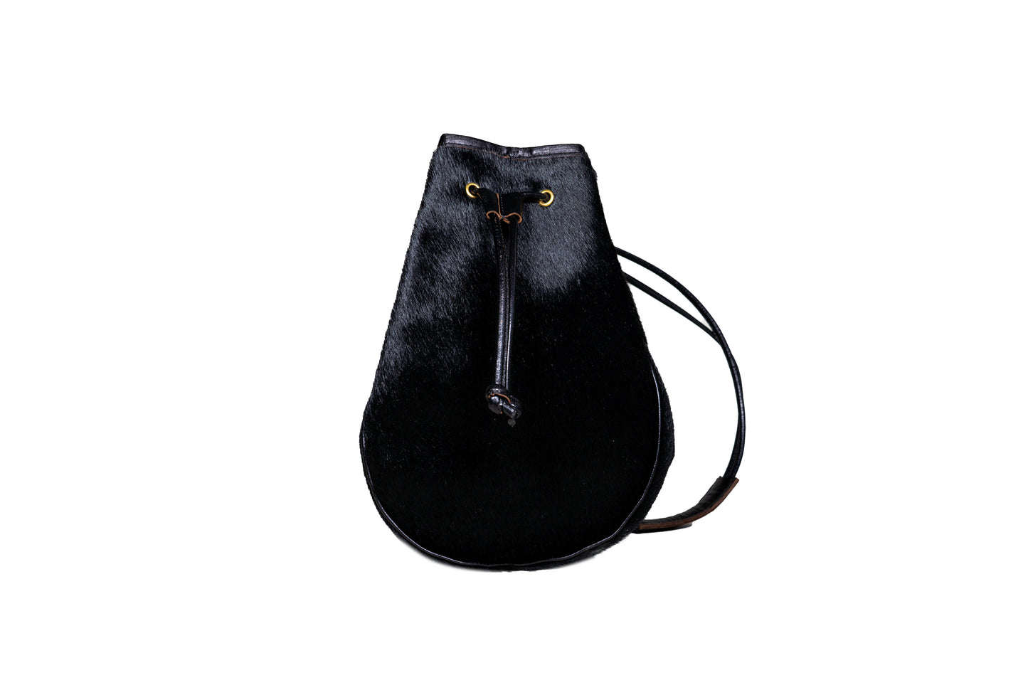 HORSE HAIR LEATHER POUCH